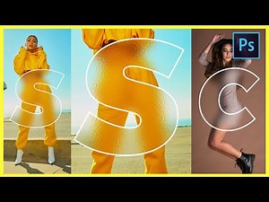 [ Photoshop Tutorial ] Frosted Glass Text Effect in Photoshop