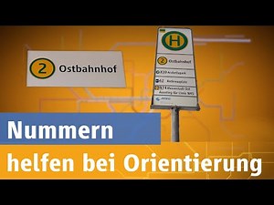 So findest du die richtige Haltestelle von Bus und Straßenbahn
