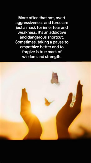 Gentleness = strength