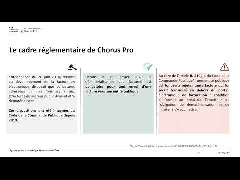 Webinaire Chorus Pro - Gérer les factures de travaux sur Chorus Pro pour les Maîtrises d'œuvre (MOE)