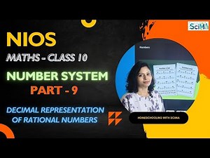 NIOS Class 10 Maths | Chapter 1 Number System | Full Explanation with Examples |Exam Ready Solutions