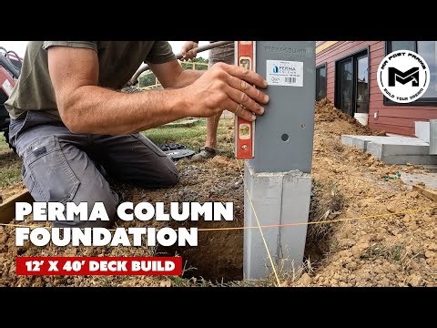 Perma Column Foundation | Missouri Deck Build | Ep 1