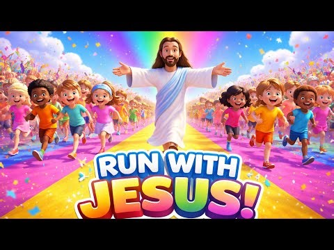 RUNNING WITH JESUS (KIDS MOTIVATIONAL SONG) #kidsworshipsongs#MotivationForKids#ChristianKidsMusic