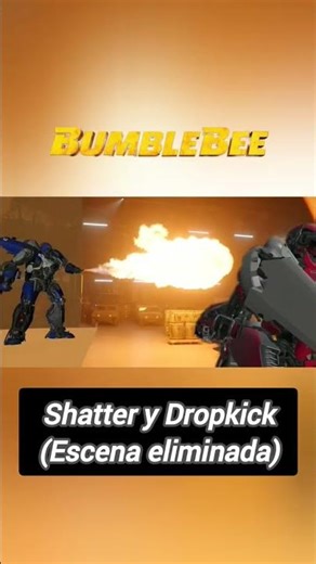 Shatter and Dropkick (deleted scene) #bumblebee #transformers