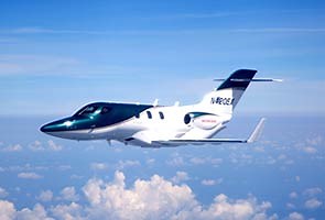 Honda's first jet takes to the skies