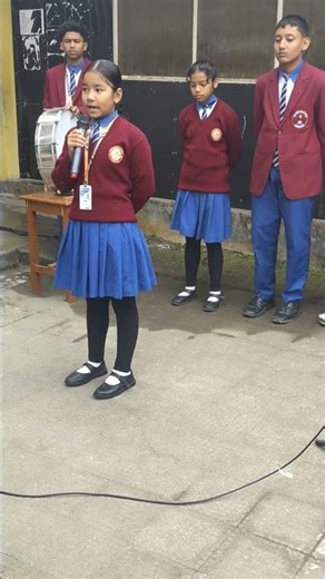 Assamese poem recitation in morning assembly