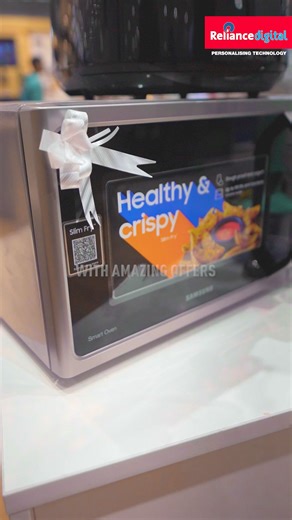 9.1K views · 156 reactions | This Diwali, upgrade your kitchen with great offers from Reliance Digital! Discover stylish microwaves, air fryers, and hand blenders to create delicious meals for your family. ”on’t miss out—visit us today! T&C apply! [Reliance Digital, Festival of Electronics, Diwali, Celebrations, Kitchen] | Reliance Digital | Facebook