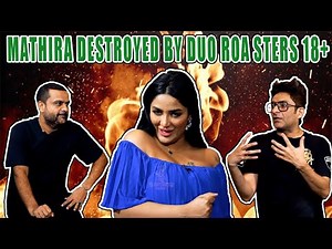 Aj Mathira ki leli | Mathira Destroyed by real roasters