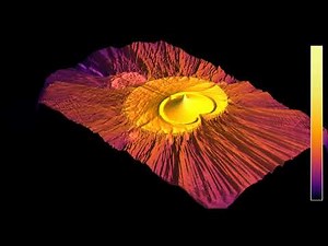 Waves radiating from the Mandelbrot set, in 3D