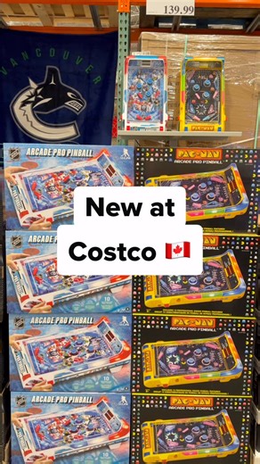 Andy Shen 🇨🇦🇺🇸 - 🛒 Costco and more! on Instagram: "🕹️ NHL PAC-MAN Pro Pinball Machine (🇨🇦 Itm. 1955369) drops arcade vibes and hockey fandom into your game room in one Costco-sized cabinet, @bandainamcoent. Would you add this NHL PAC-MAN machine to your basement setup, yes or no? #CostcoFinds #CostcoHaul #CostcoDeals #GameRoom #ArcadeLife"