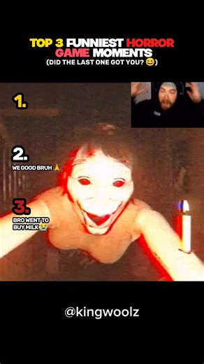 Top 3 Funniest Horror Game Moments 🎮👻 (We Good, Bruh… 😭⚠️)