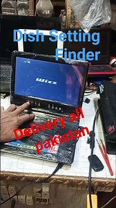 dish setting finder with 1506fv #dvdsattelitefinder#paksatrending #dishsetting