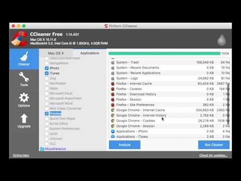 CCleaner for Mac Review: Clean Mac for Free