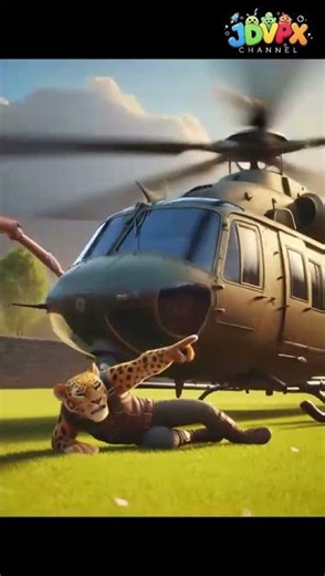 From Toy Trouble to Triumph | Humanoid Kitten vs Rabbit, Leopard & Lion #jdvpxofficial