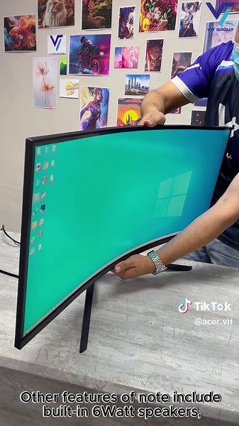 Immersive Gaming Experience with Nitro ED343CUR H Curved Ultra-Wide Monitor