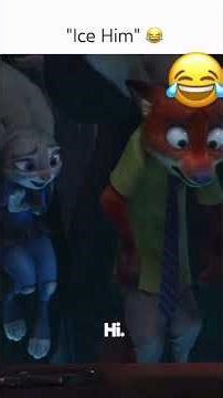 Ice him 😂😂 #viral #animals #zootopia #cartoon #film #funny#happy