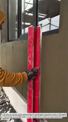 Wall Plaster Smoothing Tool – Perfect Finishing Made Easy!.
