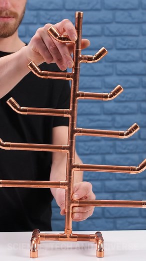 Stunning Tree From Pipes | Science, Tech and Universe