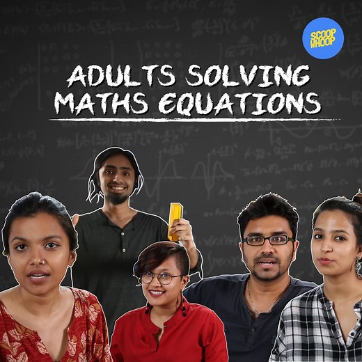 Adults solving maths is WAR and thou shalt not pass! | ScoopWhoop Videos
