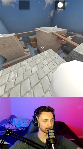 Snowball Fight Turned Into a Survival Horror Game 😭 #crabgame #fyp #snowballfight #funnygaming #trolling