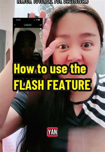 Consejos de TikTok: Cómo usar la función de flash