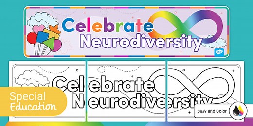 Celebrate Neurodiversity Banner