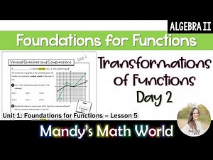 Transformations of Functions Day 2