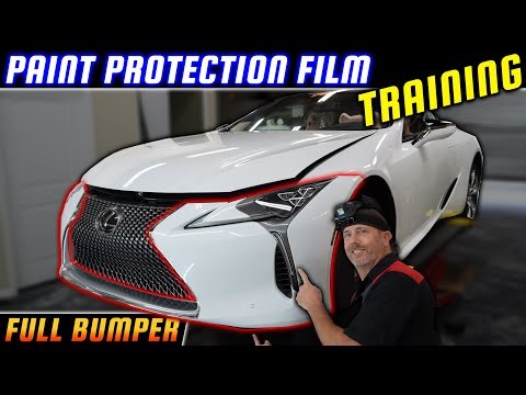 DIY PPF – Full Bumper PPF Installation on a 2018–2026 Lexus LC500