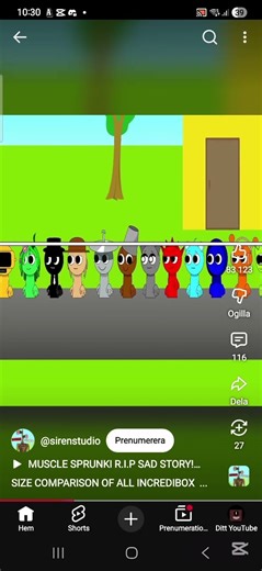 sprunki size comparison 1 meter to 1.9 meters