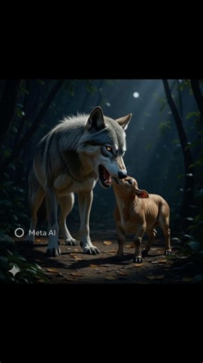 Wolf And Cow Video #shorts #viral