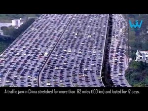 Worst traffic jam in the world | Longest traffic jam
