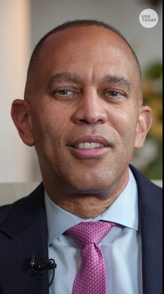 A sneak peek into USA TODAY's exclusive interview with Hakeem Jeffries