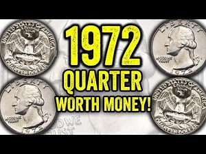 WHAT ARE MY 1972 QUARTERS WORTH? LOOK FOR THESE SUPER RARE QUARTERS WORTH MONEY!!