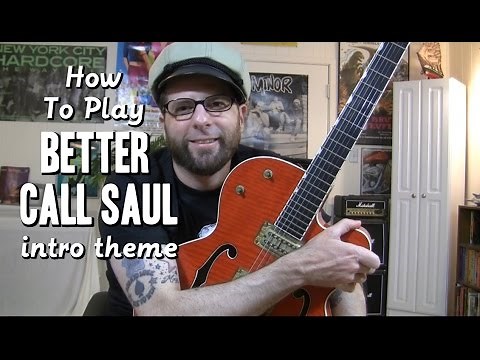 How to play "Better Call Saul" guitar intro