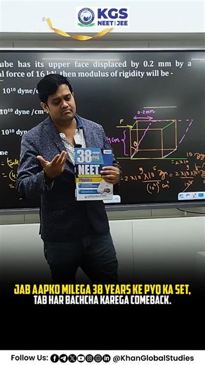KGS NEET on Instagram: "Boost your NEET 2025 prep with top-recommended reads!📘 Master Physics with 38 Years NEET PYQs (1988–2025) — chapter-wise, topic-wise, and exam-oriented.📝📚 Available now at KGS Store — your NEET prep partner!🎯 . . . #khanglobalstudies #kgsneet #kgsstore #neet2026"