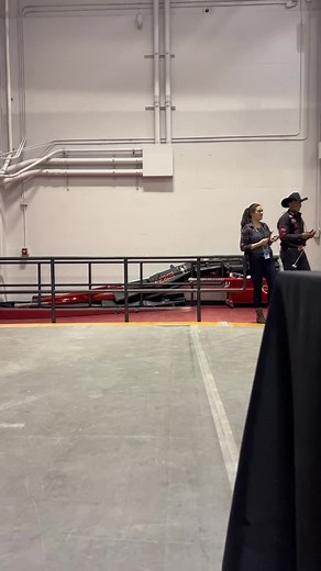 Shad Mayfield Interview Room Entrance at NFR