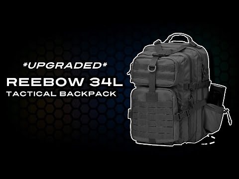 Reebow 34L (Upgraded) Tactical Backpack Review 2021