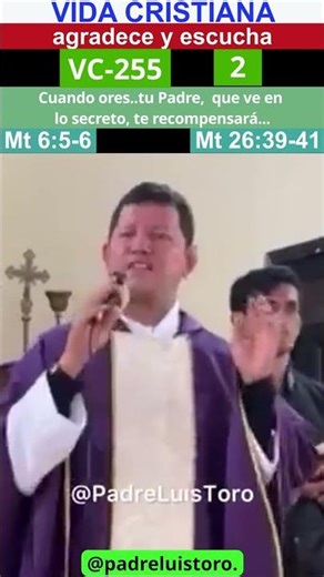 VC255 02 calla! en la oracion, solo hablas tu? realmente quieres hablar con Dios?