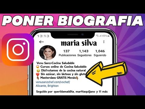 Como Poner Biografia en Instagram 2026