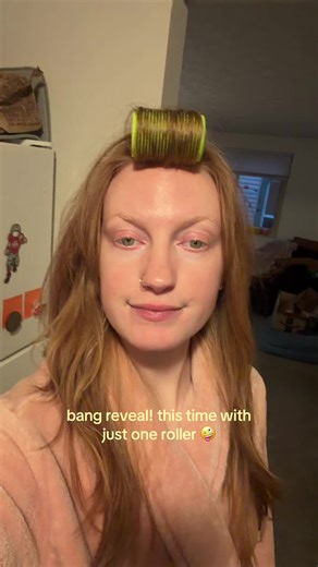 One Roller to Achieve Perfect Bangs Reveal