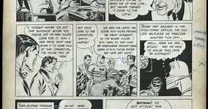 Jerry Robinson Original Batman Artwork From 1942 and 1943 At Auction