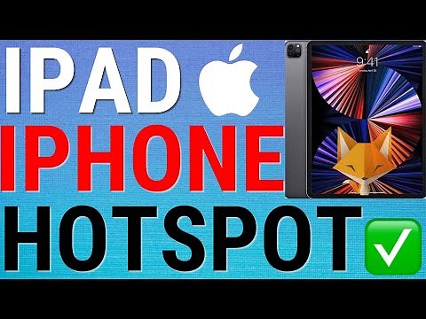 How To Connect iPad To iPhone Hotspot