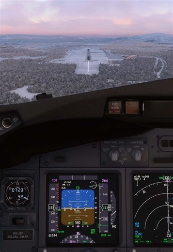 Tui 737-800 raw data ils and landing in Kittila 🇫🇮🛬🏕️ -77fpm. Kinda forgot ils brings you lil high on rwy 34 but smh made it quite well inside zone 👍 #fyp #aviation #boeing #737 #travel