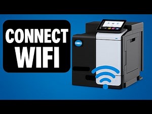 How To Connect Konica Minolta Printer To WiFi