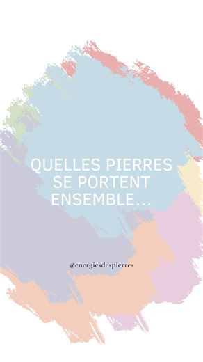 Energies des Pierres on Instagram: "Il ne faut pas mélanger n’importe quelles pierres pierres ensemble. Associe les pierres de protection, les pierre qui ont des vertus similaires, les pierres qui ont des couleurs similaires, les pierres du même chakra… Certaines pierres se contredisent et d’autres sont plus puissantes. Si tu mélanges des pierres qui ne vont pas ensemble, tu donnes des indications contraires et ça part dans tous les sens. Évidemment, les minéraux ne remplacent pas les médicament