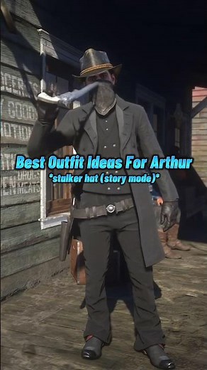 Best Outfit Ideas For Arthur Morgan (story mode) 🤠 #rdr2 #arthurmorgan #outfits #rdo