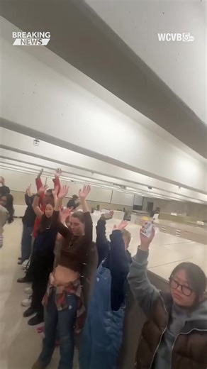 Dramatic video from inside a Brown University building shows the moment that police found a group of students who were sheltering after the shooting on campus. The latest: http://www.koco.com/article/active-shooter-brown-university-providence/69718072 | KOCO 5 News