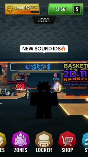 Basketball Rivals in Roblox: New Sound IDs