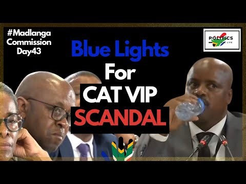 Julius Mkhwanazi And The CAT VIP Blue Lights