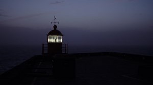 Beautiful Close Shot Lighthouse Night Lighthouse Stock Footage Video (100% Royalty-free) 1048375867 | Shutterstock